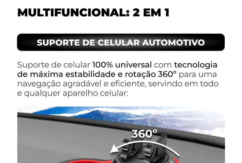 Tapete Antiderrapante para Painel Automotivo I Pague 1 Leve 2